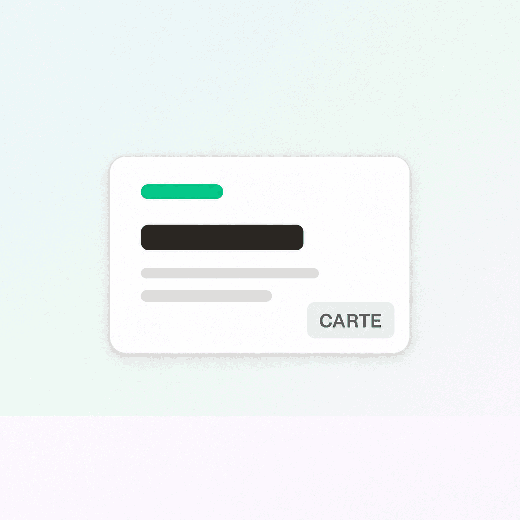 Aperçu Carte de visite
