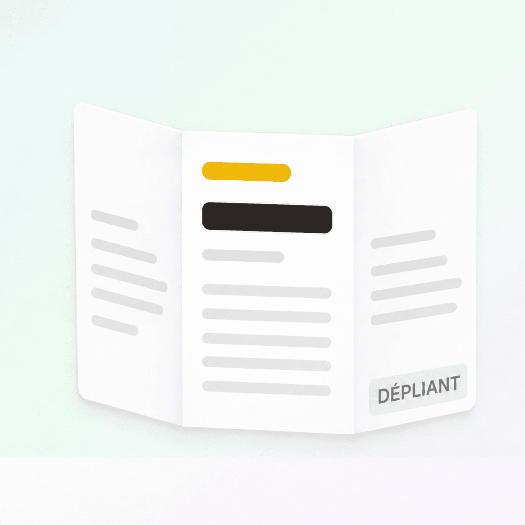 Aperçu Dépliants